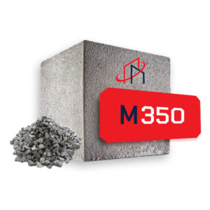 Товарный бетон М350 (гравий)